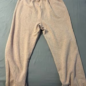 NWOT free people, beach, dusty, rose, heavy, high, waisted, sweatpants